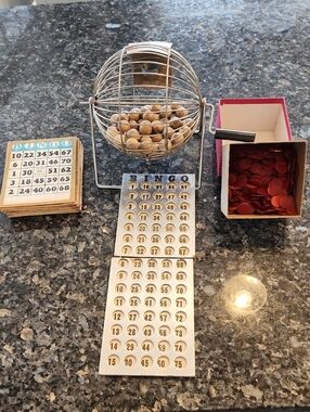 Vintage BINGO game